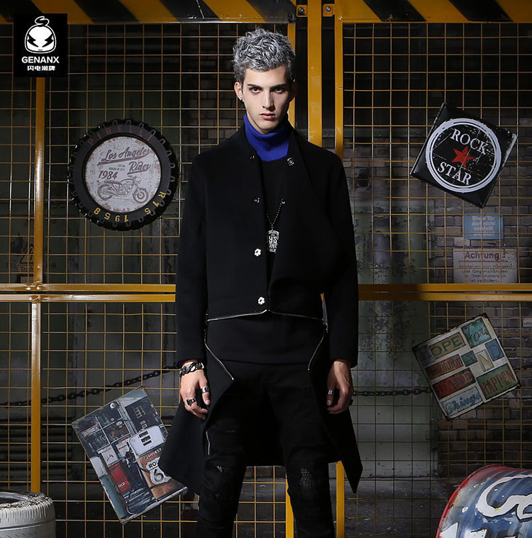 GENANX原创设计师潮牌可拆卸一衣多穿外套